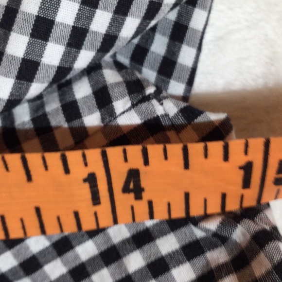 Forever 21 black and White Checkered Print Off the shoulder Dress - Picture 8 of 12